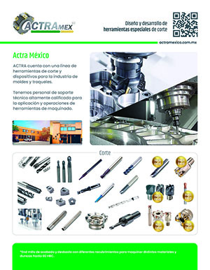 Folleto de herramientas para moldes